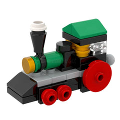 LEGO "Dashbrick Express" #1 Main Engine - Christmas Themed Train [MiniMOC]