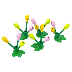 LEGO Flower Sets, Tulips, Mixed Colours [5903, 32607 & 24855]