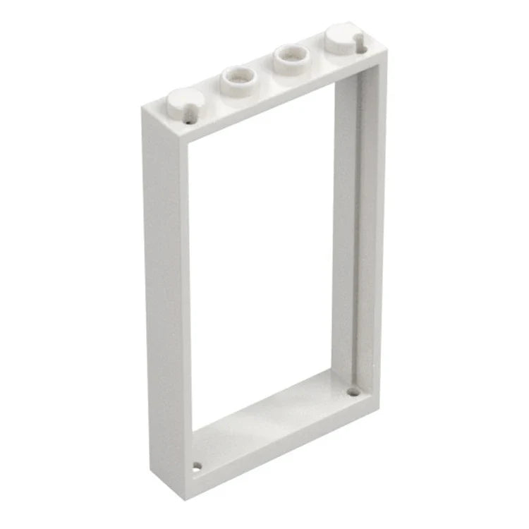 LEGO Door Frame 1 x 4 x 6, Two Holes, White [60596 / 40289] 6262945