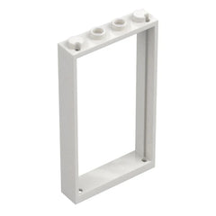 LEGO Door Frame 1 x 4 x 6, Two Holes, White [60596 / 40289] 6262945